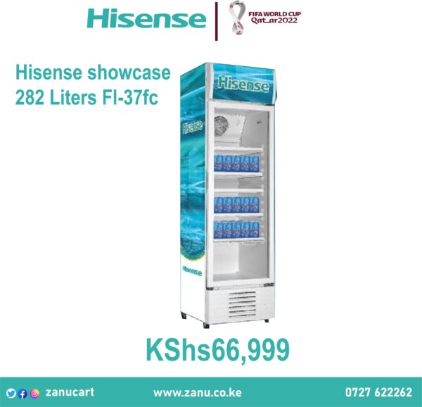 Hisense showcase 282 Liters Fl-37fc