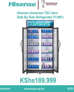 Hisense showcase 758 Liters Side By Side Refrigerator Fl-99Fc