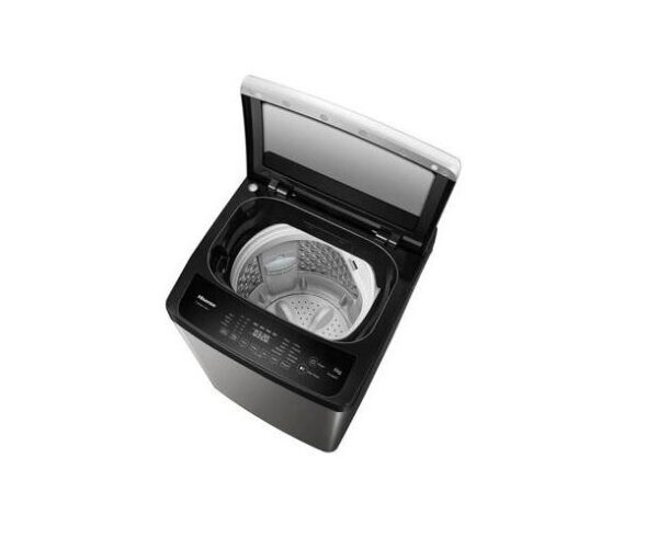 Hisense Washing Machine Top loading, 8kg, Titanium crystal grey WTAJ 802T