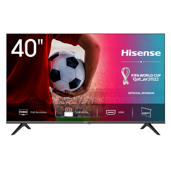 Hisense 40 Inch smart Frameless Tv 40A4GKEN