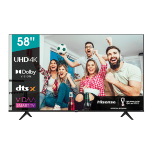 Hisense 58 inch Smart 4K 58A6HKEN Frameless