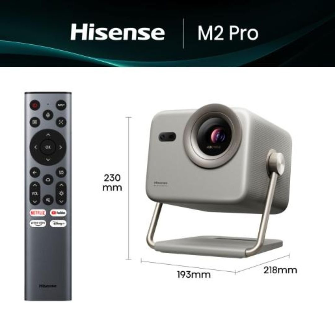 Hisense M2 Pro Laser TV Mini Projector 65 inch to 200 inch 4K TriChroma - Image 5