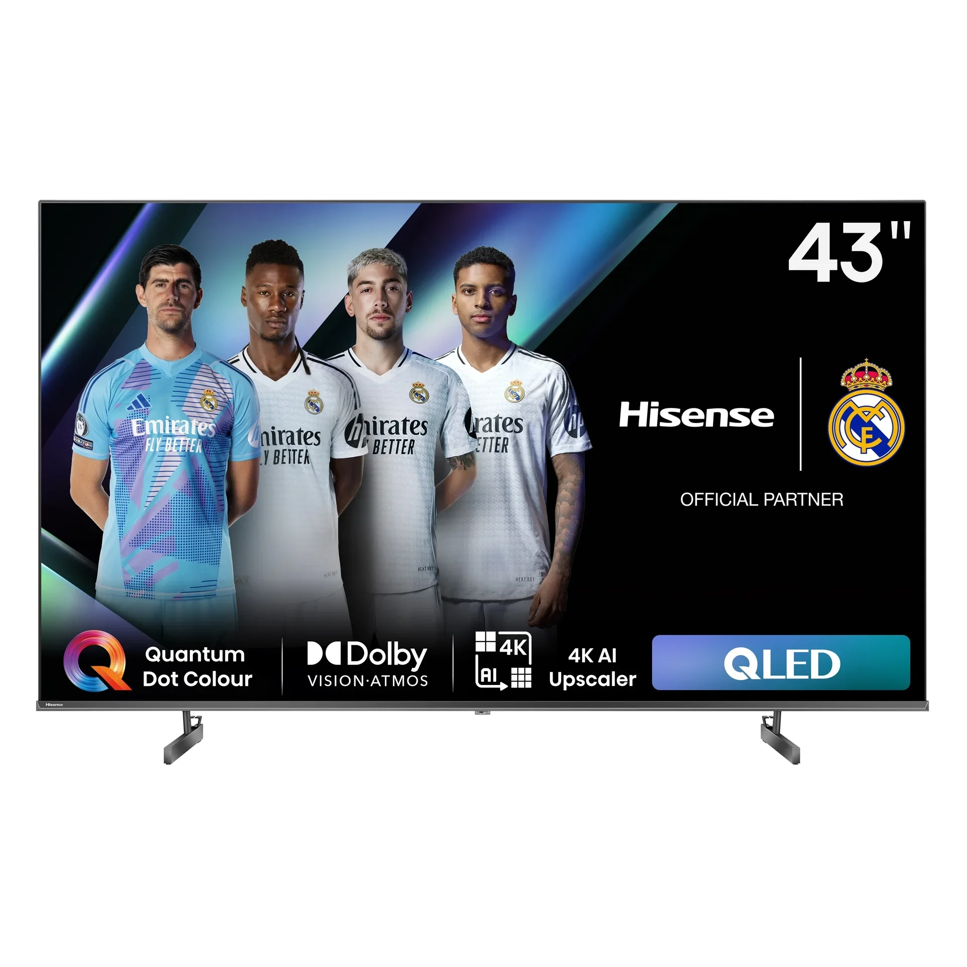 Hisense 43 inches QLED TV Q6 Series 4K