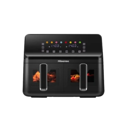 Hisense Air Fryer 8 Liters Dual Basket H08AFKBK2S1