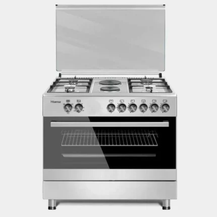 Hisense Free Standing Cooker 90 cm 4 Gas + 2 Electric Burners HF942GEES