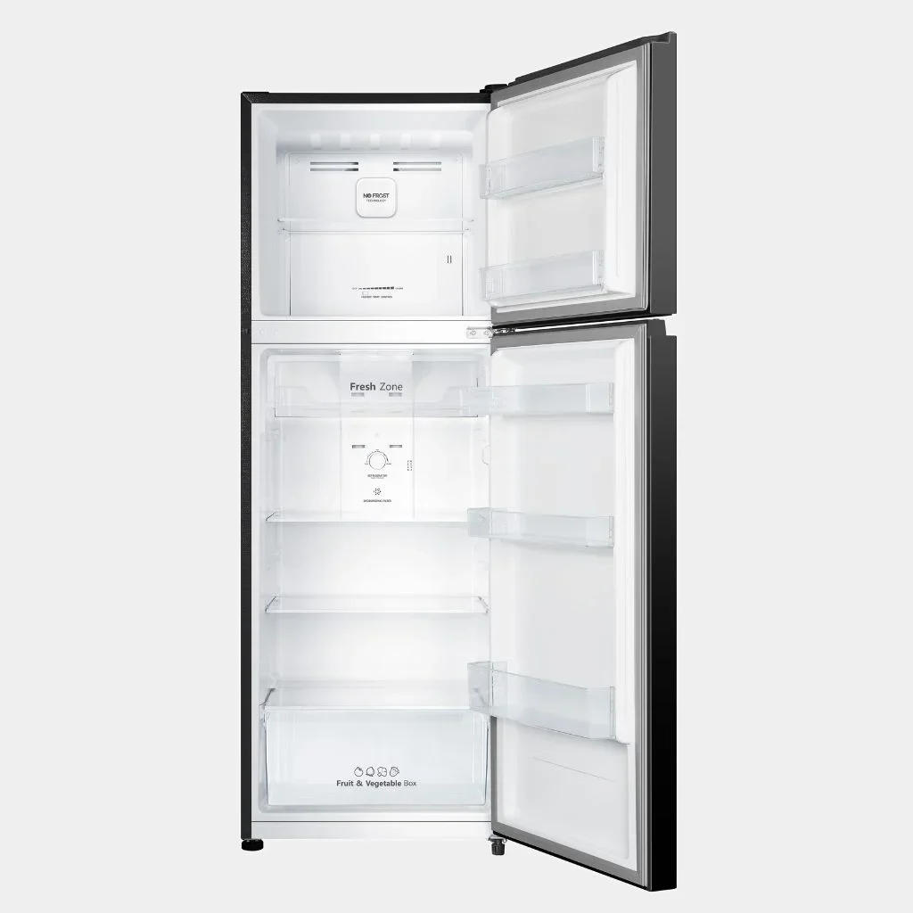 Hisense Fridge 320 Liters REF320DRBLACK  Black Top Mount Refrigerator - Image 4