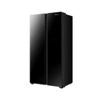 Hisense Side by Side  541 Liters REF558DR-BG Black Glass Finish Fridge - Image 3