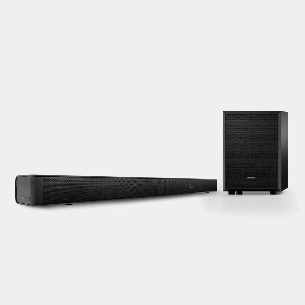 hisense_soundbar_subwoofer_ax3100g_front_view.webp Hisense Soundbar AX3100G 280 Watts - Image 1
