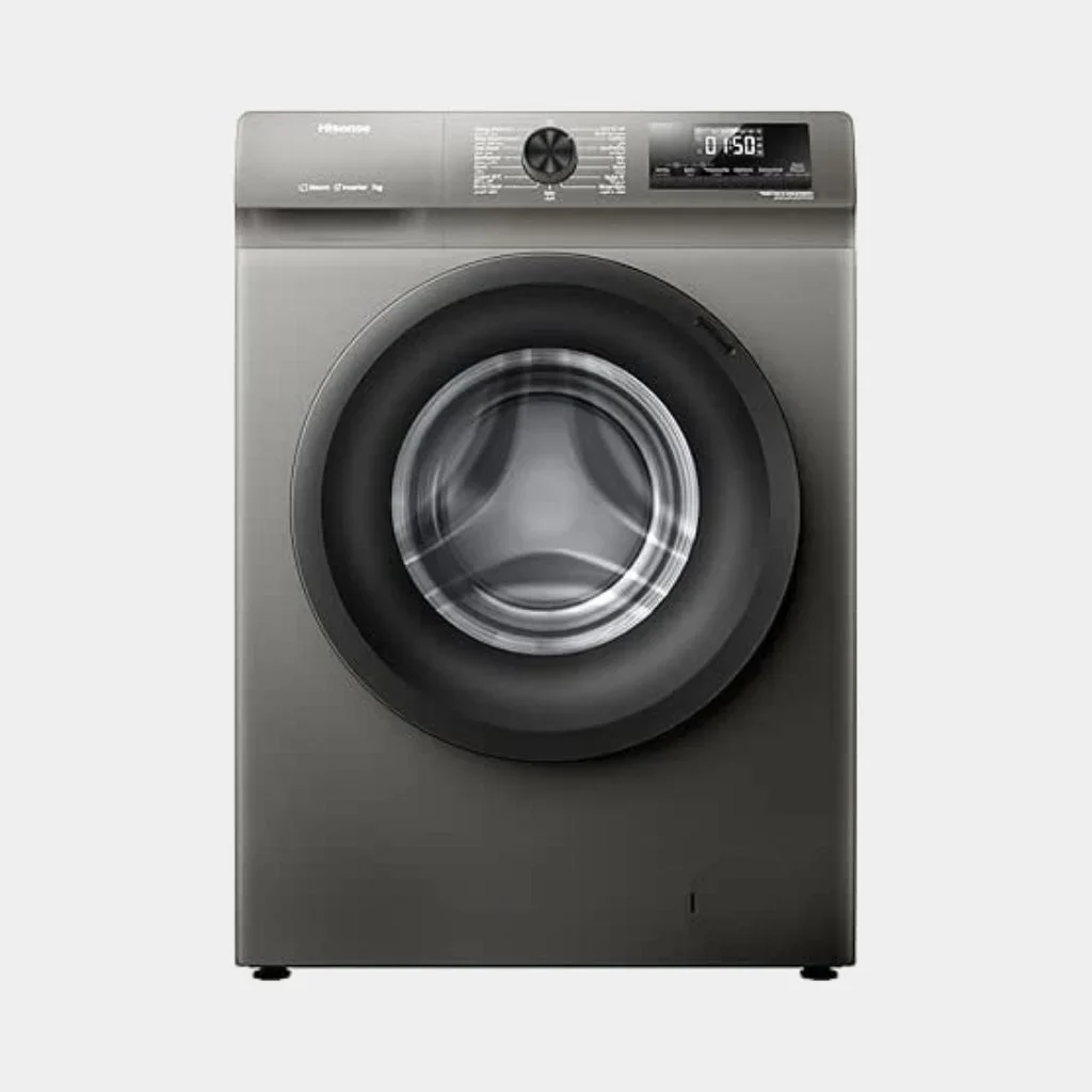 hisense_washing_machine_8_kg_front_load_grey.webp Hisense WFQP8014EVMT washing machine 8 kg Front Load - Image 1